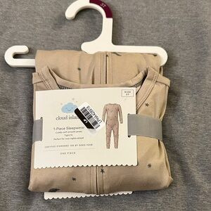 Cloud Island Beige Star Sleepwear